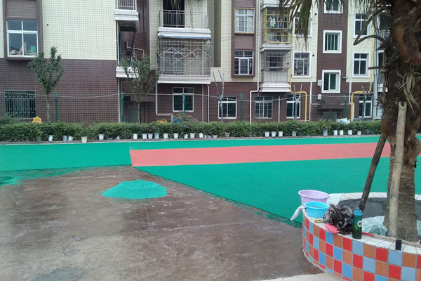 仙臨鎮(zhèn)幼兒園epdm場(chǎng)地